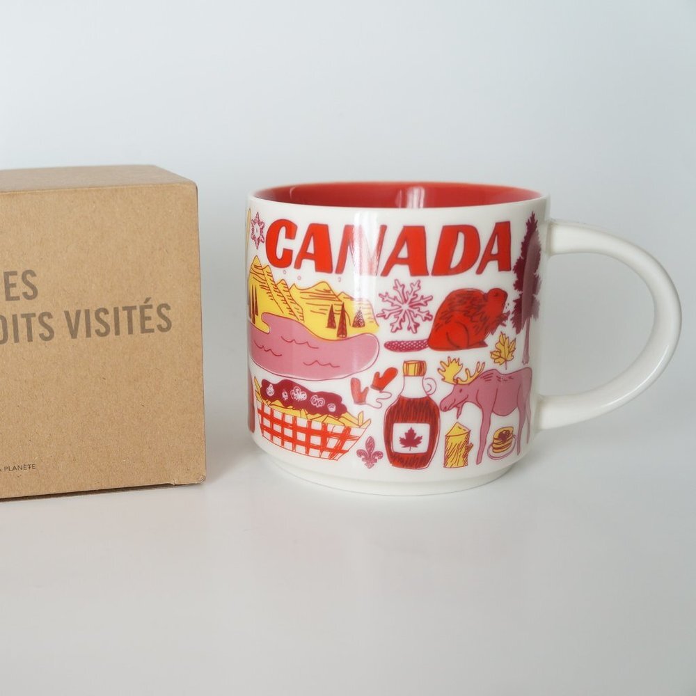 Starbucks Canada Ceramic Coffee Mug - New in box